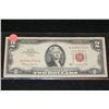 Image 1 : 1963 United States Note $2, Red Seal, #A05983725A