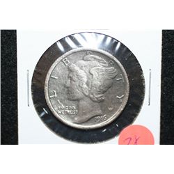 1916 Extra Lrg Mercury Dime Medallion