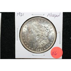 1921 Silver Morgan $1