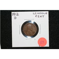 1912-D Wheatback Penny