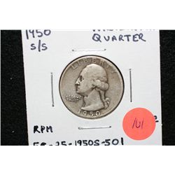 1950 Washington Quarter, S/S