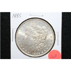 1885 Silver Morgan $1