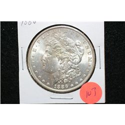 1886 Silver Morgan $1