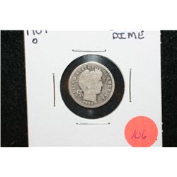 1907-O Barber Dime