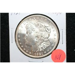 1921 Silver Morgan $1