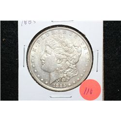 1885 Silver Morgan $1