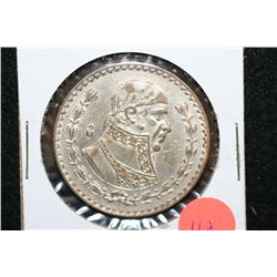 1962 Mexico Un Peso Foreign Coin