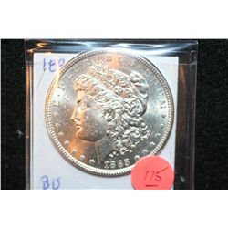 1885 Silver Morgan $1, BU
