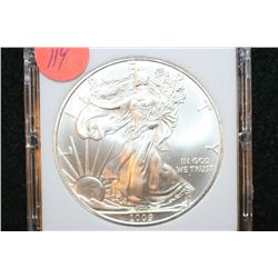 2009 Silver Eagle $1, MCPCG Graded MS70