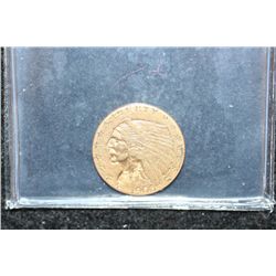 1908 Indian Chief $2 1/2 Gold Coin
