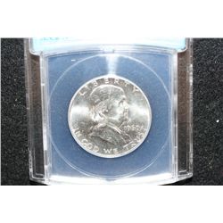 1960 Ben Franklin Half Dollar, ANACS Graded MS64
