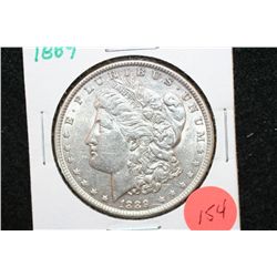 1889 Silver Morgan $1