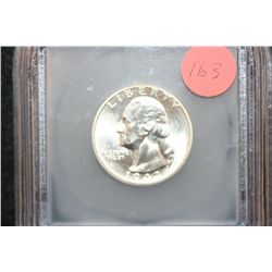 1943-S Washington Quarter, ICG Graded MS63