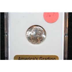 1948-D Roosevelt Dime, SCS Graded MS70