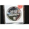 Image 2 : 2012 Year of the Dragon Foreign Coin, .999 Fine 1 Oz., MCPCG Graded PF69