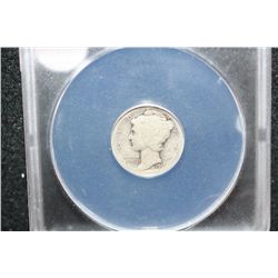 1916-D Mercury Dime, ANACS Graded AG3