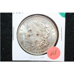 1921 Silver Morgan $1