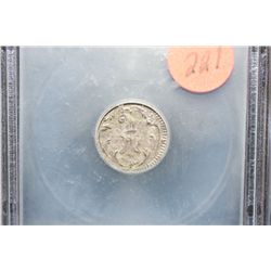 c.1750 Switzerland-Basel Rappen Foreign Coin, ICG Graded AU50