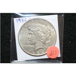 1934-D Peace $1