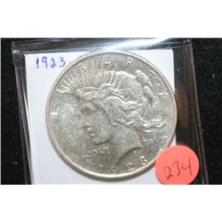 1923-S Peace $1