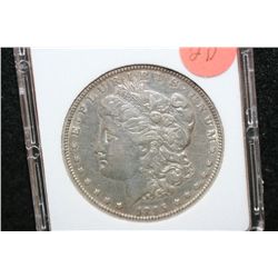 1895-O Silver Morgan $1, MCPCG Cleaned EF Details
