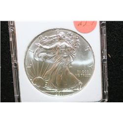 2011 Silver Eagle $1, MCPCG Graded MS70