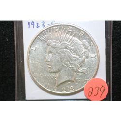 1923-S Peace $1