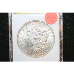 1896 Silver Morgan $1, MCPCG Graded MS61