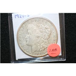 1921-S Silver Morgan $1