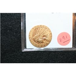 1912 Indian Chief $5 Gold Coin