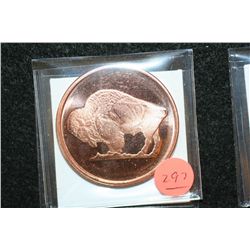 2011 Buffalo Copper Round, .999 Fine 1 Oz.