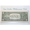 Image 2 : 1999 US Federal Reserve Note $1, Atlanta GA Reserve, #D77763978B "Millennium Note"