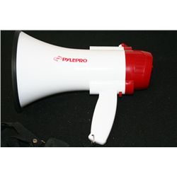 Pyle Pro 30Watt Max Professional Megaphone/Bullhorn w/Siren & Record Function PMP35R