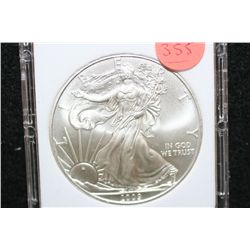 2009 Silver Eagle $1, MCPCG Graded MS70