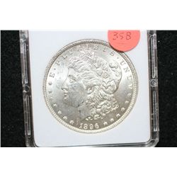 1896 Silver Morgan $1, MCPCG Graded MS63