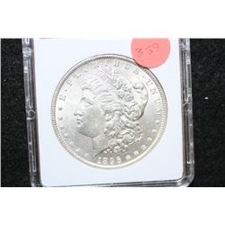 1896 Silver Morgan $1, MCPCG Graded MS60