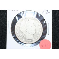 1906 Barber Half Dollar