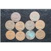 Image 2 : Indian Head Penny, various dates & conditions, lot of 10