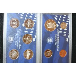 1999-S US Mint Proof Set w/State Quarter set