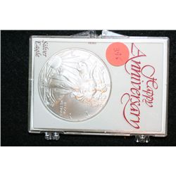 2010 Silver Eagle $1, "Happy Anniversary"