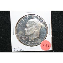 1971-S Eisenhower $1, Silver