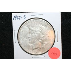 1922-S Peace $1