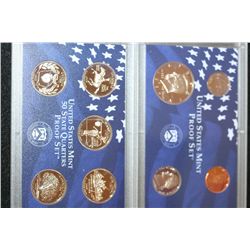 1999-S US Mint Proof Set w/State Quarter set