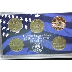 2001-S US Mint State Quarter Proof Set