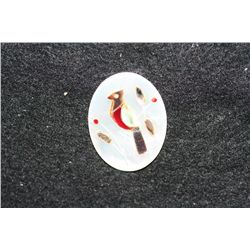 Bird Broach Face Removed from Jewelry