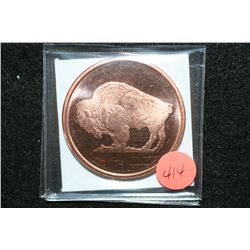 2011 Buffalo Copper Round, .999 Fine 1 Oz.