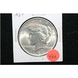 1924 Peace $1