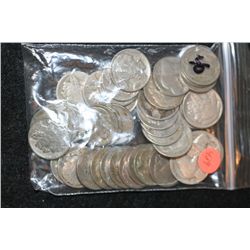 Buffalo Nickel, various dates & conditions, lot of 40