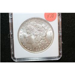 1885 Silver Morgan $1, MCPCG Graded MS63