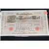 Image 1 : 1910 German 1000 Linfausend Mark Foreign Bank Note